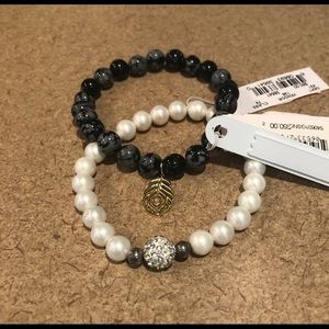 Set of 2 Lord & Taylor Stretch Bracelets